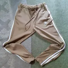 カッパ ジャージ トラック パンツ Sサイズ ベージュ