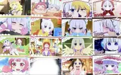 小林さんちのメイドラゴン 海外限定　カード　ポップアップ　セット　15枚