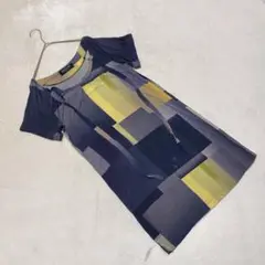 OA2294【ポールスミスブラックレーベル】Tシャツ チュニック【40】リボン