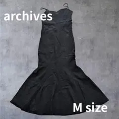 【限定セール中】archives アルシーヴ キャミワンピース サイドスリット