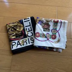 セリーヌ　ハンカチ　2枚セット