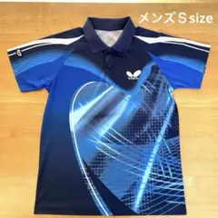 Butterfly 卓球ウェア メンズ　Sサイズ 青
