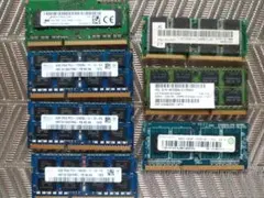 4GB DDR3 PC3-12800 メモリモジュール ×4枚＋ 2GB× 2枚