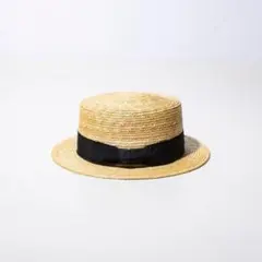 GLOSTER STRAW BOATER HAT ストローハット 麦わら帽子
