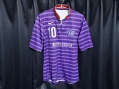 サッカー部　ユニフォーム　ナイキ　パープル　No.10　 L