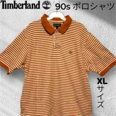 90s Timberland ティンバーランド　ボーダーポロシャツ XLサイズ