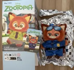 MINISO ズートピア 警官ニック ぬいぐるみペンダント キーホルダー