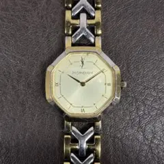 イヴサンローラン YSL オクタゴン 2200-241762 美品 稼動品 イヴサンローラン YSL オクタゴン 2200-241762 美品 稼動品