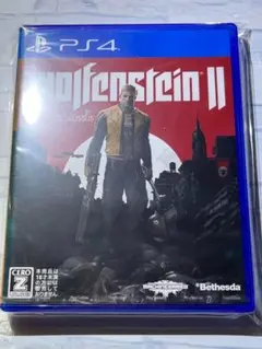 新品未開封品 ps4ウルフェンシュタインII　ザ　ニューコロッサス