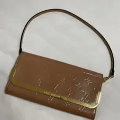 美品✨ルイヴィトン ロスモアMM ハンドバッグ 2way ヴェルニ ベージュ