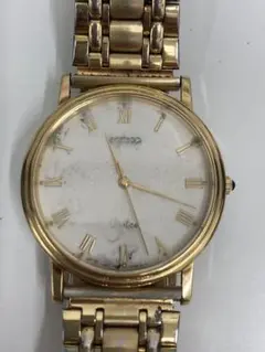 SEIKO Dolce ゴールド QZ 8N41-7030 不動 ジャンク品