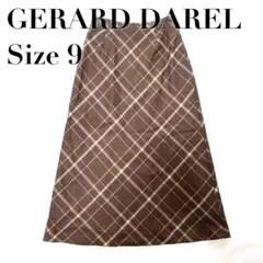 【新品】GERARD DAREL ジェラールダレル チェック柄 スカート