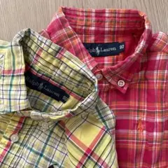 美品☘️RALPH LAUREN　半袖　シャツ　90サイズ　2枚