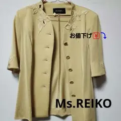Ms.REIKO　ミズレイコ　セットアップ　スーツ　11号 Ms.REIKO ミズレイコ スーツ セットアップ 11号 会合 食事会