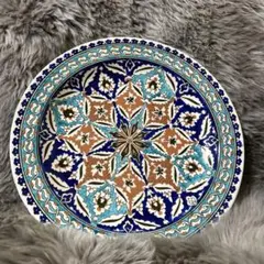 トルコ陶器　飾り皿