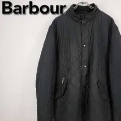 古着 バブアー Barbour メンズ キルティングジャケット ブラック XXL