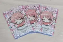カラフルピーチ　ヴァイスシュヴァルツ　のあさん　3枚セット
