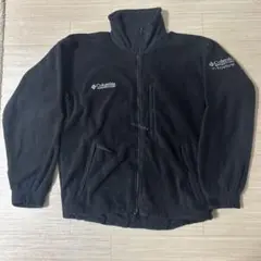 【希少】Columbia Titanium ブラックフリースジャケット