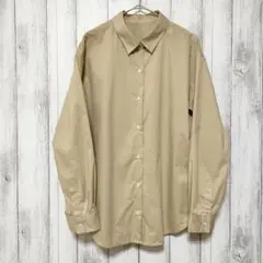 GU ジーユー (M)　オーバーサイズ シャツ ブラウス