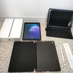 ipad第9世代 WiFi 256GB Apple Pencil ケース2種付き