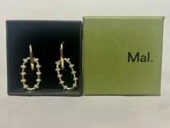 新品未使用Mal. ゴールド フープピアス
