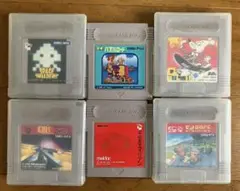 ゲームボーイソフト 6点セット 一部付属品あり※ジャンク品※