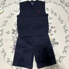 Polo Ralph Lauren ベストとショートパンツセット