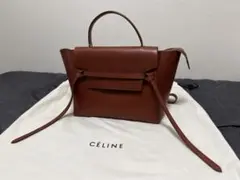 CÉLINE Belt Bag セリーヌ ベルトバッグ ミニ カーフレザー
