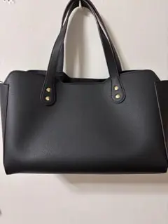 ブラック トートバッグ