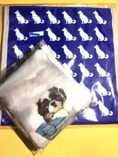 犬柄 トートバッグ&エコバッグ【ノベルティ匿名配送】