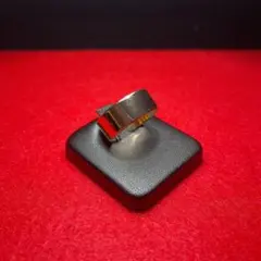 【ヴィンテージ】フラットバンドリング ゴールド 骨董 r3