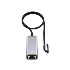 【新品未使用】Lightning 有線LANアダプター 充電ポート付き RJ45