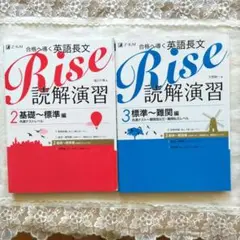 Rise 読解演習 2・3巻 セット