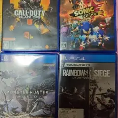 PS4 ゲームソフト 4本セット