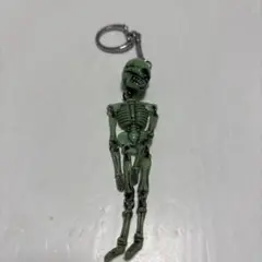 90年代　ガイコツ　キーホルダー