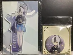 ブルーアーカイブ　ブルアカ　鬼方カヨコ　アクリルスタンド　缶バッジ　未開封