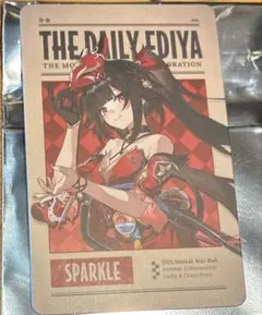 崩壊スターレイル EDIYA コラボ ランダムフォトカード　花火　韓国限定