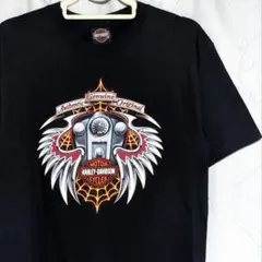 ■新品同様 ハーレーダビッドソン Tシャツ 黒M■