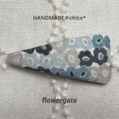 2138＊ヘアピン【flowergate】ミナペルホネン生地使用ꕤハンドメイド