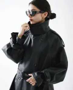 THE TOÉ AVIGNON TRENCH COAT Leather