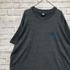 USA製90sヴィンテージTシャツ！シングルステッチ　グレー半袖古着　3XL23