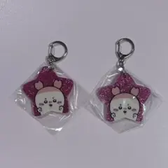 ちいかわ ラメアクリルキーホルダー2 古本屋セット