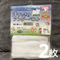 汗取りタオル　アンダーベスト　2枚