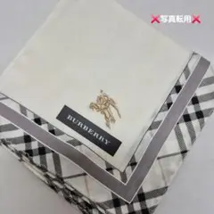 【訳あり】新品未使用! BURBERRY メンズハンカチ