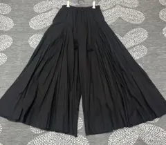 お値下げ＊キュロット ロングスカート プリーツ ギャザー ブラック Mサイズ＊