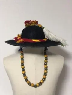 笠 かさ 戦笠 チョルリプ 韓国伝統笠 武官軍服 剣舞用帽子 舞踊 時代劇 芝居
