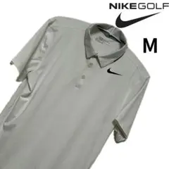 【Nike Golf】ナイキゴルフ Dri-Fit ホワイトポロシャツ M