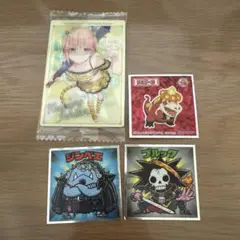 五頭分の花嫁　中野一花　カード　ブルック　ジンベエ　ポケモン　アチゲータ　シール