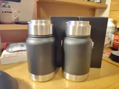 ユニクロ ノベルティ 2個セット ステンレスボトル