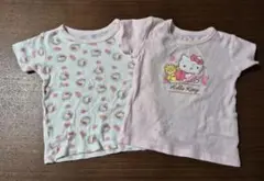 ハローキティ シャツ肌着 2枚セット サイズ80